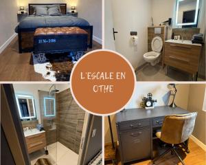Appartements L-escale en Othe avec jacuzzi : photos des chambres
