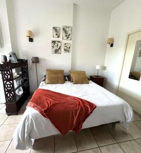 Appartements SAINT FLORENT - STUDIO 2 couchages Avec Piscine : photos des chambres