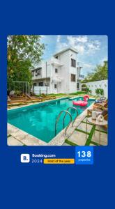 EKOSTAY - Amanta Villas- 15BHK & 21BHK with Complimentary DJ for 21BHK I 2 Pools I 2 Turfs