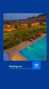 EKOSTAY Luxe - Woodstock Villa I 2 Acre Property I Cricket Turf I Party Friendly - Palasdhari