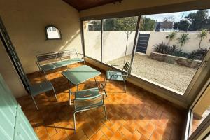 Maisons de vacances Villa Keromate air-conditioned with natural pool : photos des chambres
