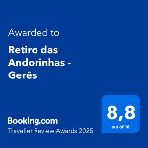 Retiro das Andorinhas - Gerês