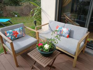 Maison climatisée avec jaccuzi