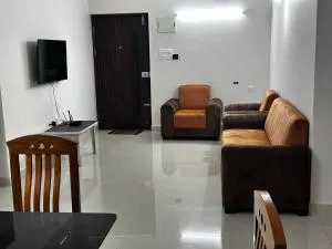 2-3 BHK Furnished Flat with All Home Amenities - Kankanādi
