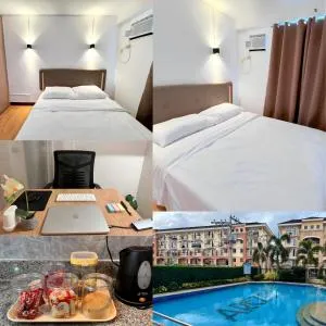 1BR Queen Bed, 14min Near Davao City Airport, SM Lanang Davao, With Pool, Transient House in Davao City, WFH Pet Friendly - Sasabayou