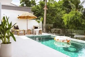 Villa Umi 4 Br Private Pool & Sea View - Ban Lamai