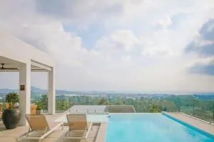 Botan Villa 3br Poolgarden & Sea View In Chaweng - Amphoe Koksamui