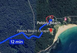 Alexanders Cottage, Pebbly Beach