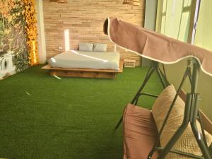 Camping con jacuzzi en la ciudad