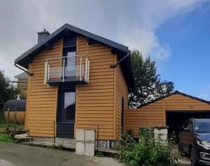 Maisons de vacances CHALET COSY LE CABETON AVEC SAUNA TONNEAU a St Laurent en Grandvaux - du samedi au samedi uniquement : photos des chambres