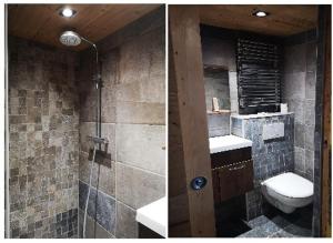 Maisons de vacances CHALET COSY LE CABETON AVEC SAUNA TONNEAU a St Laurent en Grandvaux - du samedi au samedi uniquement : photos des chambres