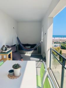 T3 cosy - grande terrasse en accès direct à la mer - 4hvězdičkové hotely ve městě Fleury