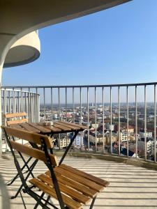 Hoteltower-Suite Augsburg I 23rd floor I fantastic view I central