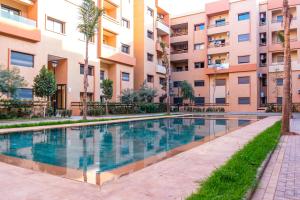 Modern Appart , Parking , Pool & Fiber wifi , Hivernage City Centre