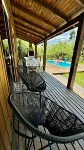 Sítio com piscina aquecida