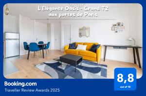 L'Elégante Oasis - grand T2 aux portes de Paris