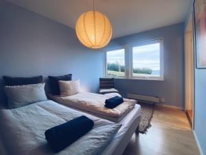 Apartment in Lillestrøm with free parking and great view, sleep 3 people