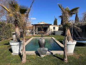 Maisons de vacances Ideal pour vos vacances Villa avec piscine et jacuzzi a 15 min de la plage : photos des chambres