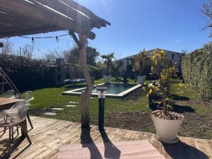 Maisons de vacances Ideal pour vos vacances Villa avec piscine et jacuzzi a 15 min de la plage : photos des chambres