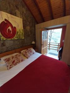 Cabaña bosque y rio