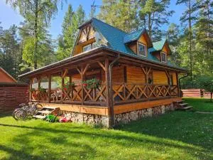 Ferienhaus "BASTEK1" am See mit Kamin & WLAN - Domek Letniskowy BASTEK - Pasym