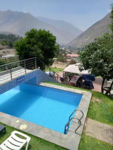 CASA DE CAMPO CON PISCINA EN COCACHACRA HUAROCHIRI SOL TODO EL AÑo