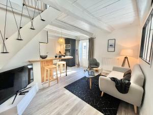 Appartements Appartement-Ocean moderne dans longere avec exterieur : photos des chambres