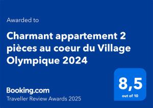 Appartements Charmant 2 pieces Paris Pleyel- Stade de France : Appartement 1 Chambre