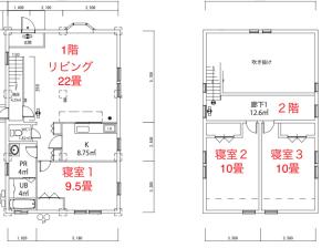 森の中の大型ログハウス最大16名可ペット同伴OkコテージLog
