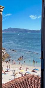 1ª línea playa de Silgar en Sanxenxo, a 20 pasos