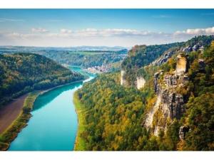 Flat in the heart of Decin close to via ferrata