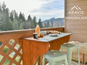 Appt tout confort avec balcon et parking, proche des pistes du Grand-Bornand - FR-1-391-193