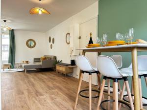 Appartements Le nid de la basilique T3 avec balneo : photos des chambres
