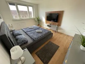 Modernes Apartment/Nähe Zentrum - Gartenstadt Hopfengarten