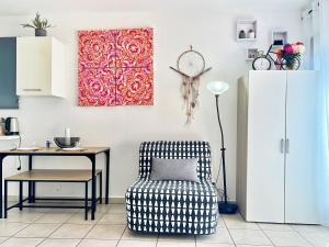 Appartements Voile de Mer 1 - Les Pieds dans l-eau, CLIM, Wifi, 2 personnes : photos des chambres