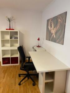 Zwei Zimmer Appartment mit Balkon und Stellplatz voll möbliert