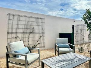 Appartements Le Jasmin 1 - Chic, Clim, Terrasse, Neuf, 4 personnes : photos des chambres