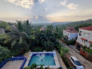 4BHK Hilltop Villa with Private Pool Near Candolim