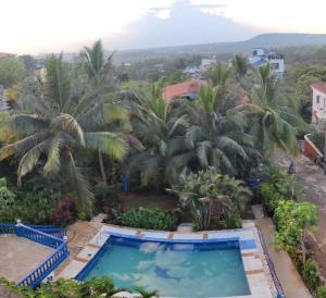 4BHK Hilltop Villa with Private Pool Near Candolim