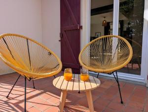 Maisons de vacances La villa Brevinoise - Elegante maison pour 6 personnes : photos des chambres