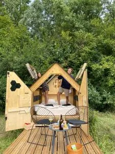 la Tiny house et la Cabane de l'Ouchette - Trocy-en-Multien