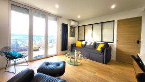 Le Bellevue - Beaux appartements avec vue splendide : photos des chambres