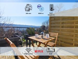 Le Bellevue - Beaux appartements avec vue splendide : photos des chambres