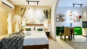 BluO Penthouse #staycation Bathtub, Terrace Garden