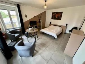 Chez Marcel - Chambre avec salle de bain privée - Mazerolles