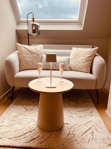 Chambre dhôtes Stellina avec vue sur jardin arboré