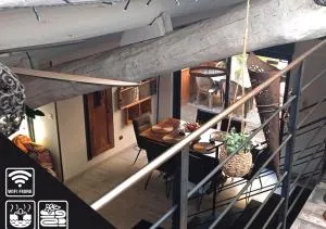 Chambres d'Hôtes Gard - Loft avec Spa Privatif - 圣热尔韦