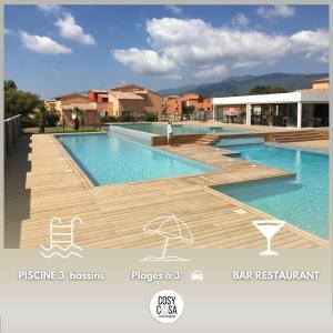 Appartements T2 Cyprien, Climatise, piscines, resto, 5mn plages : photos des chambres
