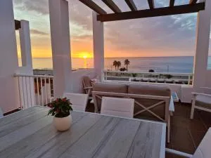 Ático Mojacar Playa 1ª Linea - Piscina abierta todo el año, Wifi, Garaje, Golf cerca - Mojácar