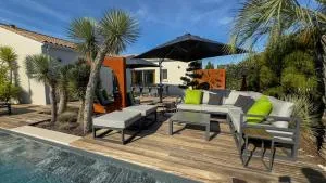 Villa Harmonie - Luxe, Jaccuzzi et Piscine en Charente-maritime - Sainte-Ramée